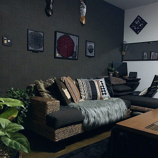 cocotaiの-とろけるようなクッションカバーの家具・インテリア写真