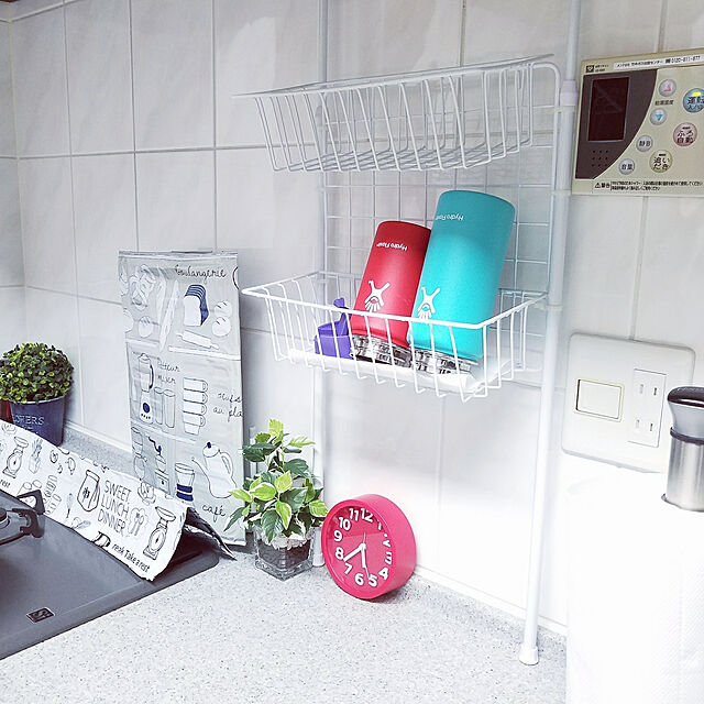 tokimekiroomのニトリ-置き時計(FX-036RE) の家具・インテリア写真