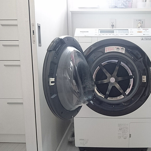 KID_Aの-【送料無料】PANASONIC NA-VX8700L-W クリスタルホワイト [斜め型ドラム式洗濯乾燥機 (洗濯11.0kg/乾燥6.0kg)左開き]の家具・インテリア写真