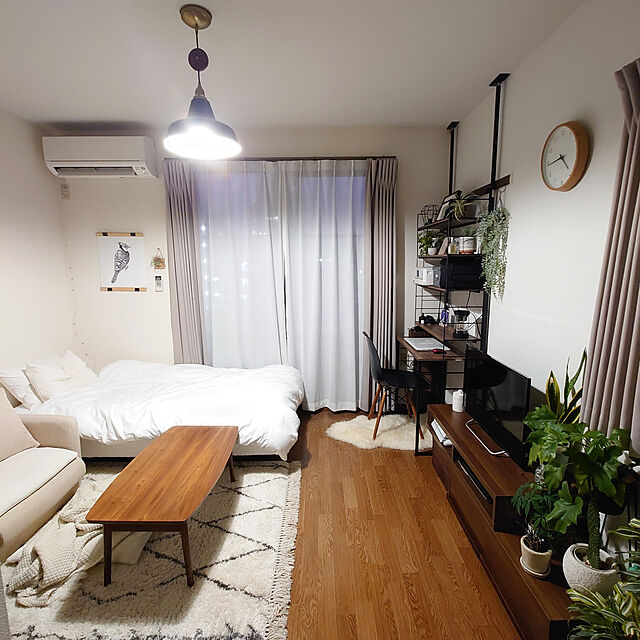 saya-nagaのニトリ-ワイヤーシェルフNポルダ(MBR) の家具・インテリア写真