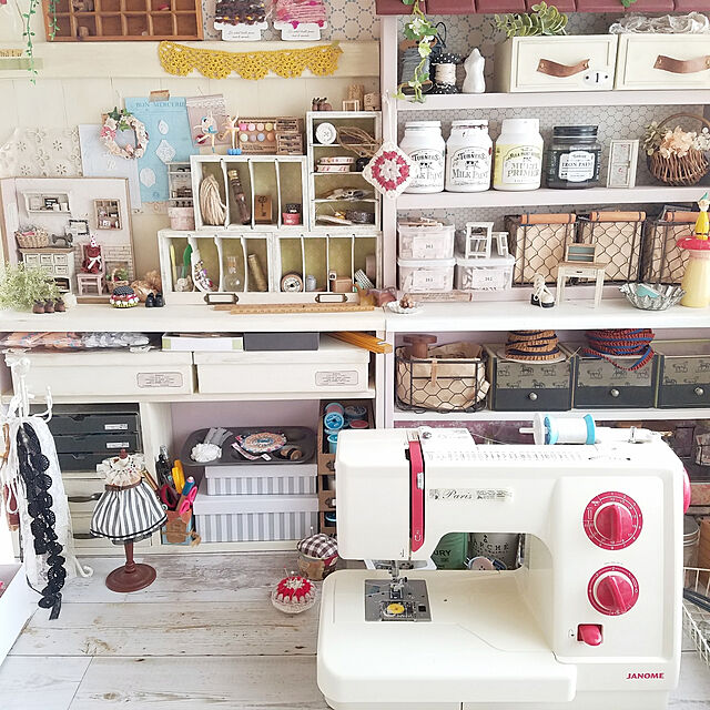chocoの蛇の目ミシン工業-【送料無料】ジャノメ　ミシン　Yoko Nogi Sewing machine　YN−507の家具・インテリア写真