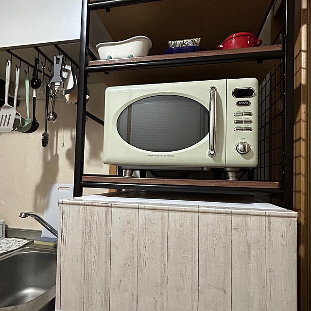 shapoのToffy-トフィー 電子レンジ K-DR1 Toffy レンジ フラット 17L キッチン家電 調理器具 シンプル レトロ LADONNA ラドンナの家具・インテリア写真