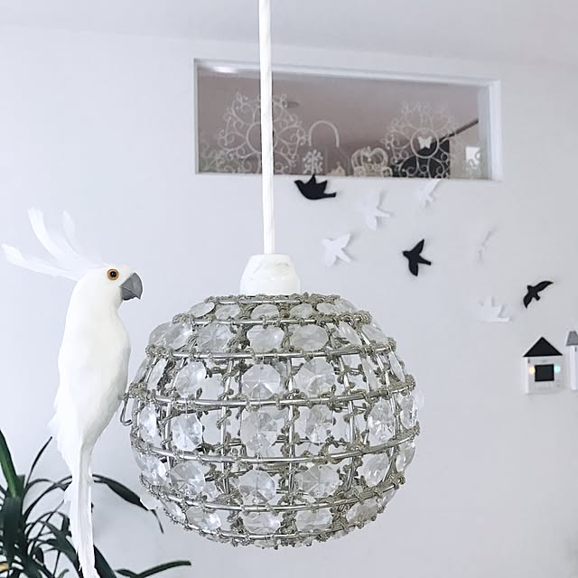 mikiの-『デコレーション NATURA DECO BIRD S』 オブジェ 置物 インテリアオブジェ 置き物 ディスプレイオブジェ インテリア雑貨 店舗ディスプレイ 飾り おしゃれ かわいい 北欧 ホワイト 白 鳥 小鳥 バード インコ インテリア ディスプレイ 玄関 リビング 店舗用 デコレーションの家具・インテリア写真