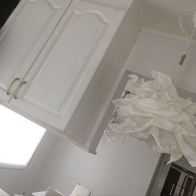 linaのイケア-【あす楽】IKEA イケア ペンダントランプシェード ホワイト 白 43cm 20259913 KRUSNING クルースニング インテリア ライト 照明器具部品 おしゃれ シンプル 北欧 かわいいの家具・インテリア写真