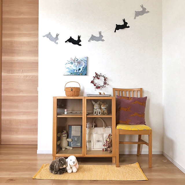 トイザらス アニマルアレイ ぬいぐるみ リアルラビット White Bunnyのレビュー クチコミとして参考になる投稿4枚 Roomclip ルームクリップ