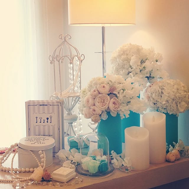 うちじゃない Wedding Party ティファニーブルーのインテリア実例 14 02 11 13 43 36 Roomclip ルームクリップ