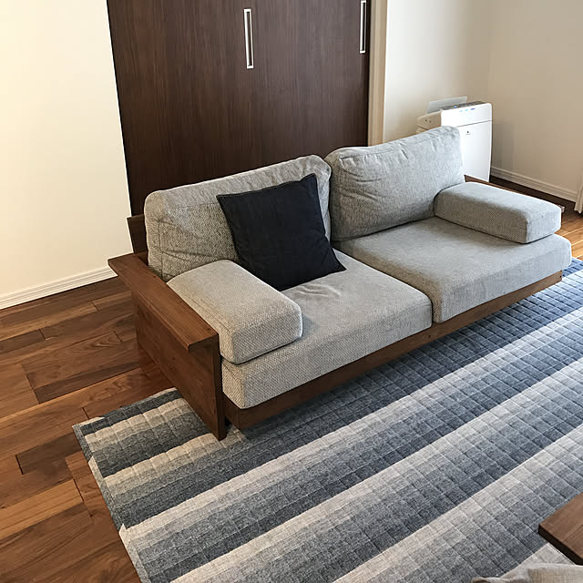 写真付きレビュー】送料無料 Masterwal BEAK SOFA 3P(WALNUT)(RANK 3 ...