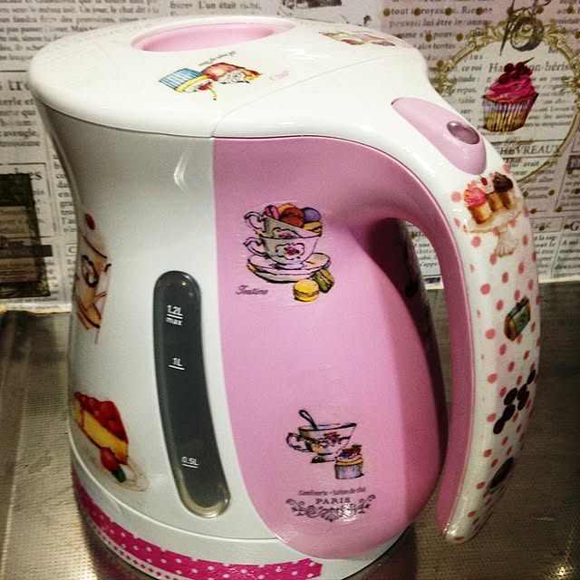 ティファール 電気ケトル 1 2l ジャスティン プラス シンプルモデル シュガーピンク Ko3のレビュー クチコミとして参考になる投稿1枚 Roomclip ルームクリップ