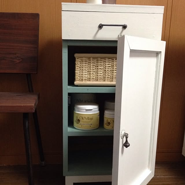 棚/DIY/一人暮らし/手作り 棚/シェルフをつくろう!はじめてDIY...などのインテリア実例 - 2014-03-13 15:38:49