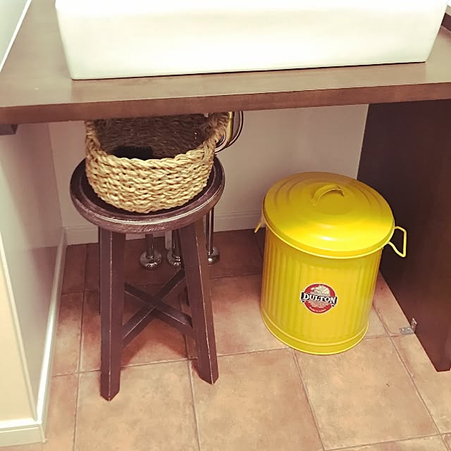 ダルトン アメリカンゴミバケツ 3個セット Sサイズ イエロー ゴミ箱 アメリカ雑貨 アメリカン雑貨 Dulton インテリア 雑貨 かわいい 生活雑貨 おしゃれ かっこいい 人気 黄色 ブリキバケツ ふた付 ごみ箱 ふた付き 分別 ダイニング 男前インテリア雑貨 トラッシュカン