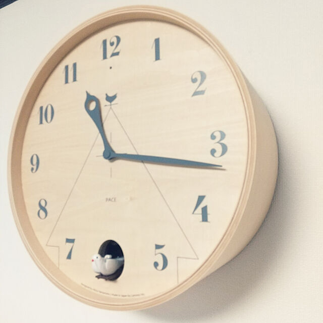 LEMNOS(レムノス)/PACE(パーチェ）鳩時計 壁掛け時計 掛け時計 