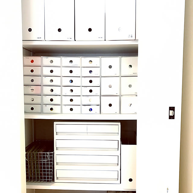 無印良品 ポリプロピレンケース引出式 横ワイド 薄型２個 ホワイトグレーのレビュー 口コミとして参考になる投稿152枚 Roomclip ルームクリップ