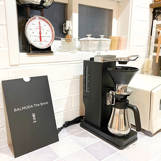 写真付きレビュー コーヒーメーカー バルミューダ ザ ブリュー Balmuda The Brew K06a Bkステンレス おしゃれ 珈琲 コーヒーサーバー おすすめ 一人暮らし スリム コンパクト カフェ アイスコーヒー 3杯 ギフト ドリップコーヒーメーカー あす楽14時まで 送料無料