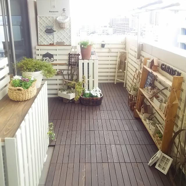 玄関/入り口/DIY/ニトリすのこ/ダイソー/セリア&hellip;などのインテリア実例 20160403 094353