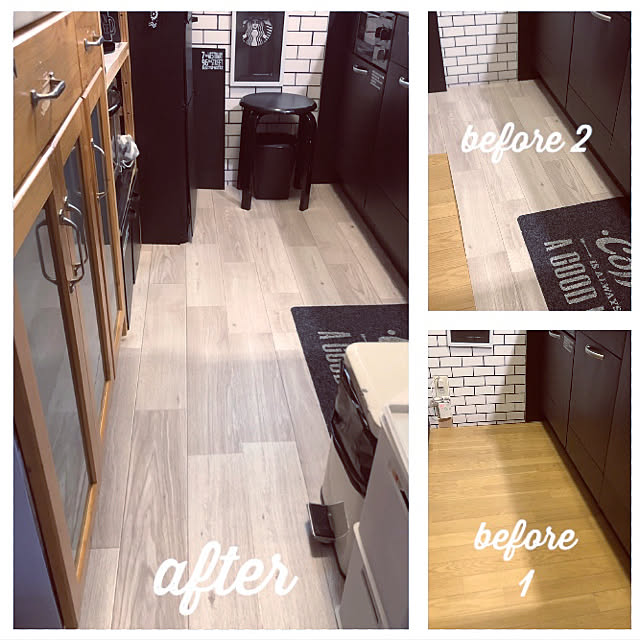 キッチンの床 ジョイフルエーケーのクッションフロア ジョイフルak 8 19wed プチプラインテリア などのインテリア実例 08 19 22 29 25 Roomclip ルームクリップ キッチンの床 ジョイフルエーケーのクッションフロア ジョイフルak 8 19wed プチプラインテリア などのインテリア実例 08 19 22 29 25 Roomclip ルームクリップ