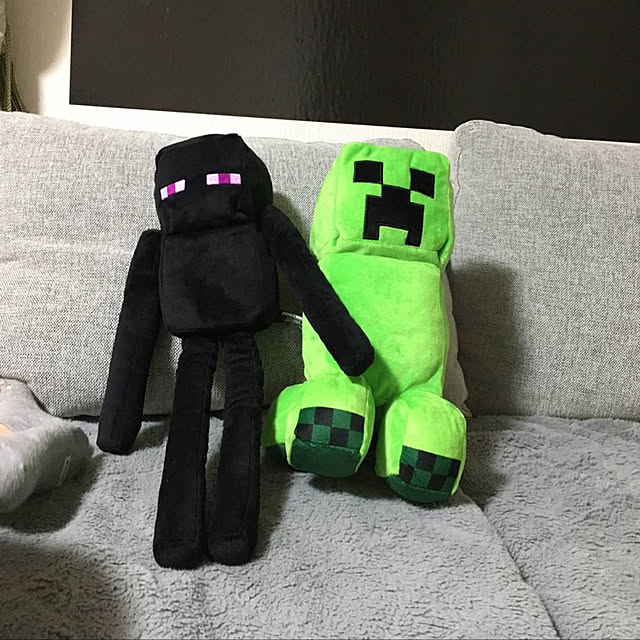 写真付きレビュー キャラクター マインクラフト クリーパー エンダーマン Bigぬいぐるみ 全2種セット 約35cmの通販商品 口コミ情報 Roomclipショッピング 写真付きレビュー キャラクター マインクラフト クリーパー エンダーマン Bigぬいぐるみ 全2種セット 約35cmの通販商品 口コミ情報 Roomclipショッピング