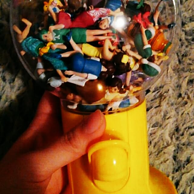 机 フチ子 フィギュア収集 コップのフチ子さん キタンクラブ などのインテリア実例 17 03 06 22 14 10 Roomclip ルームクリップ