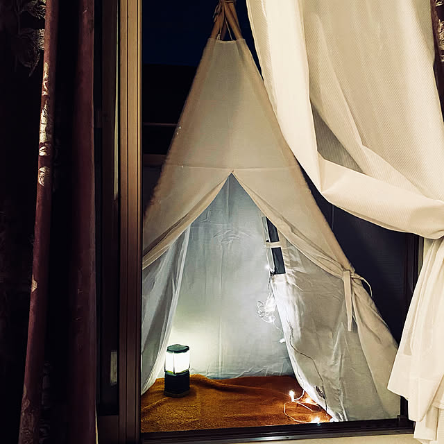 Ireenuo キッズテント テントハウス 子供テント インディアンテント 秘密基地 知育玩具 子供用テント Kids Tent 睡眠テント 収納バッグ付き お誕生日 出産祝い プレゼント 下敷き付き Ledスターライト付き ホワイト ホワイト のレビュー クチコミとして参考になる