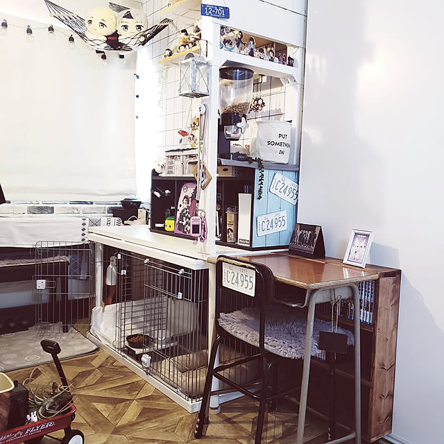 犬用ケージ トイレのしつけが出来る ドッグルームサークル ゲージ ホワイト 白 レギュラー 室内 金属 木製 別 仕切り ペティオ Petioのレビュー クチコミとして参考になる投稿247枚 Roomclip ルームクリップ