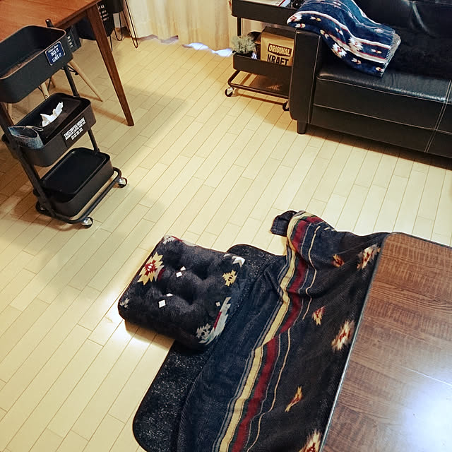 ニトリ こたつ上掛け 正方形 ランドh セイ 玄関先迄納品 のレビュー 口コミとして参考になる投稿10枚 Roomclip ルームクリップ