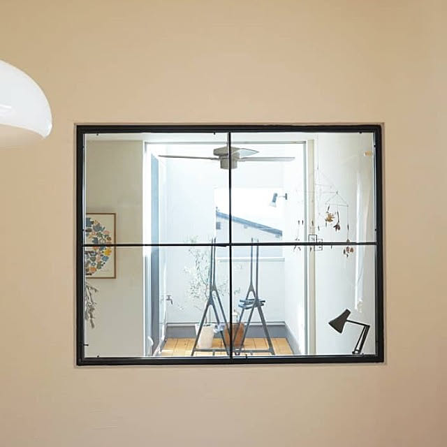 壁 天井 偏愛アイテム 子ども部屋 女の子 間仕切り壁 室内窓 などのインテリア実例 21 10 16 08 16 05 Roomclip ルームクリップ