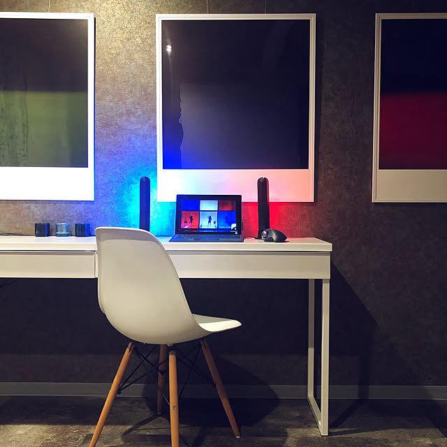 入荷予定 IKEA デスク ベストー ブルシュ ホワイト, 180x40 cm