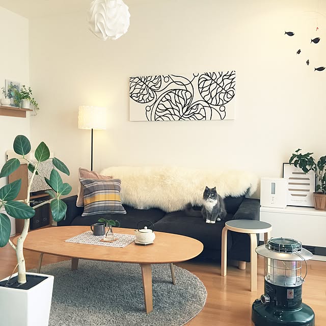 ファブリックパネル マリメッコ Bottna White 1 50cm 店頭受取も可 吹田 のレビュー クチコミとして参考になる投稿73枚