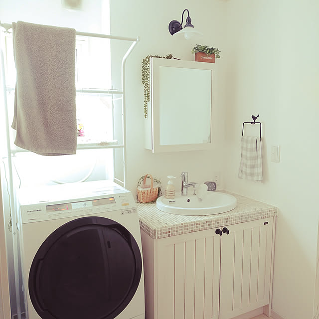 ウッドワン 無垢の木の洗面台 洗面化粧台 ユニットタイプ 幅94 5 奥行60cm Wb 003 無垢 Nz40 ユニット 洗面台 洗面所 サニタリー Woodone 新生活 イエナカのレビュー クチコミとして参考になる投稿3枚 Roomclip ルームクリップ