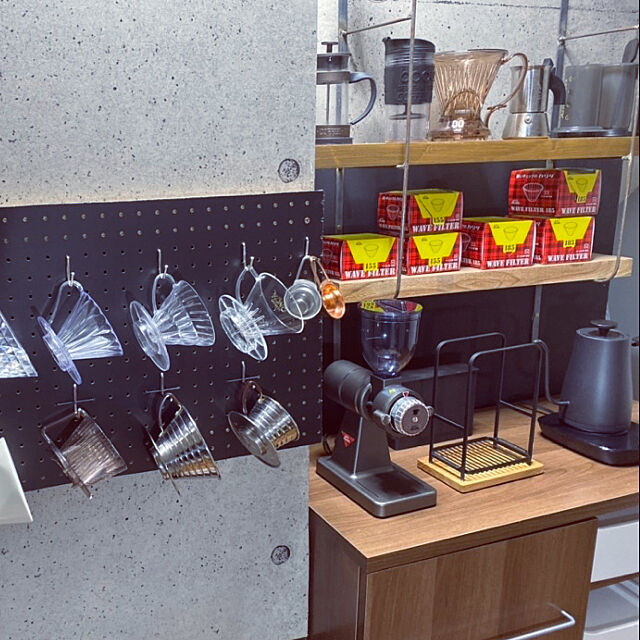 山崎実業 コーヒーペーパーフィルターケース タワーのレビュー・口コミとして参考になる投稿18枚 | RoomClipショッピング