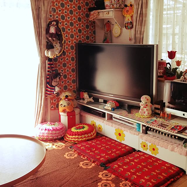 部屋全体 昭和レトロ コレクション アンティーク 雑貨 などのインテリア実例 14 10 08 10 48 56 Roomclip ルームクリップ