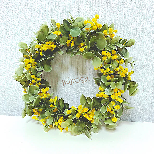 セリア Seria ミモザフェイクのまとめページ Roomclip ルームクリップ