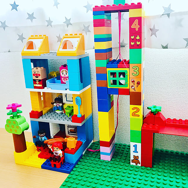 レゴ Lego デュプロ デュプロ R のまち たのしいおうち 105のレビュー クチコミとして参考になる投稿2枚 Roomclip ルームクリップ