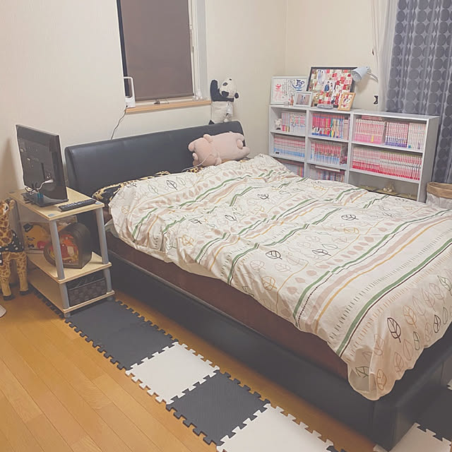 ニトリ ダブルベッドフレーム バッソ Bk のレビュー 口コミとして参考になる投稿8枚