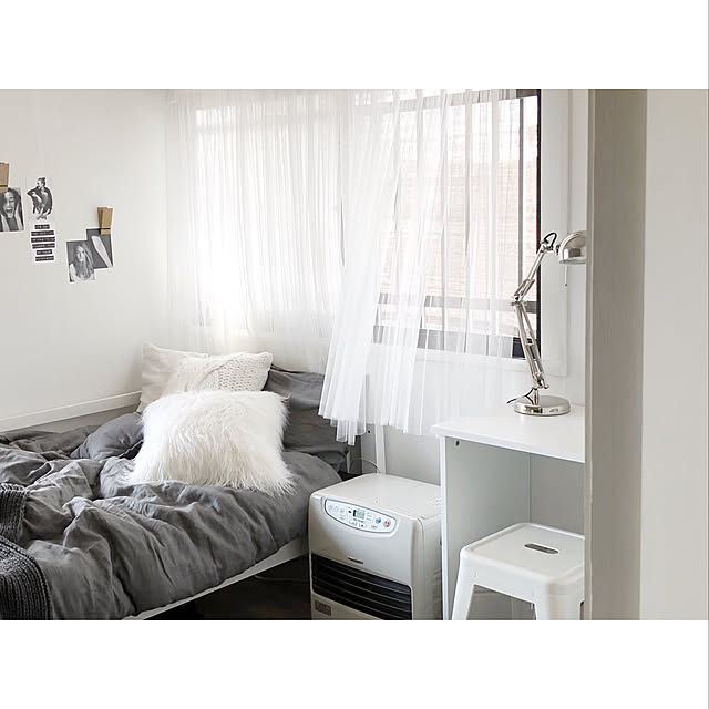 写真付きレビュー Ikea イケア Lill カーテン2枚組 ホワイト イケア Ikea の通販商品 口コミ情報 Roomclipショッピング
