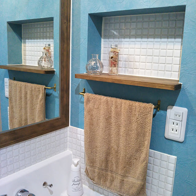 壁紙 のりなし スカイブルー 無地 壁紙 クロス ブルー 水色 12柄から選べる 1m単位 切り売り 国産壁紙 貼り替え リフォーム 壁紙屋本舗のレビュー クチコミとして参考になる投稿145枚 Roomclip ルームクリップ