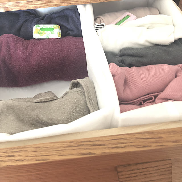 無印良品 高さが変えられる不織布仕切ケース 中 ２枚入りのレビュー 口コミとして参考になる投稿枚 Roomclip ルームクリップ