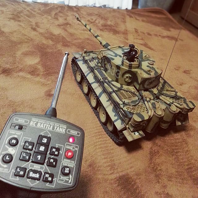 リビング おもちゃ ラジコン 戦車のインテリア実例 14 08 26 16 43 45 Roomclip ルームクリップ