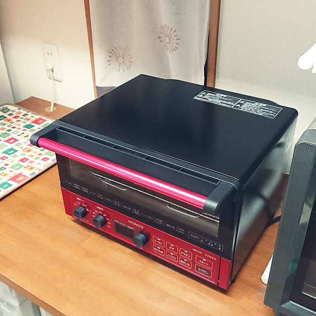 Hmo F100 R 日立 コンベクションオーブントースター メタリックレッド Hitachi 送料無料 のレビュー クチコミとして参考になる投稿4枚 Roomclip Item