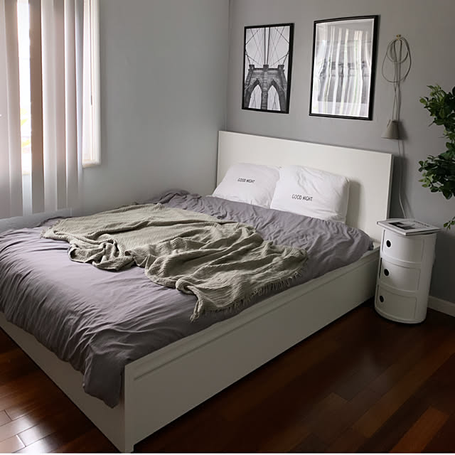 最新エルメス Ikea 家具 寝具 ベッドフレーム クイーンサイズ Malm マルム イケア クイーンベッド Labelians Fr
