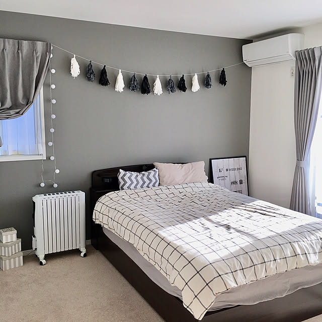 ニトリ 敷きパッド ダブル Nウォームsp Q O Gy D のレビュー 口コミとして参考になる投稿12枚 Roomclip ルームクリップ