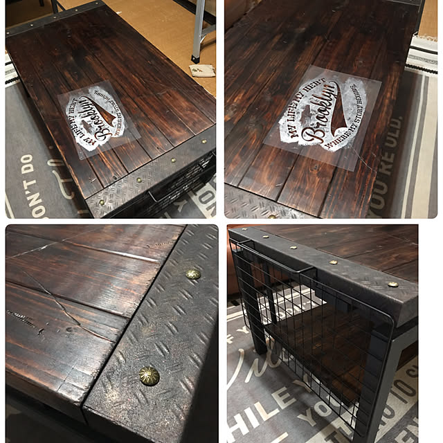 セリア Seria ローテーブルリメイクのまとめページ Roomclip ルームクリップ