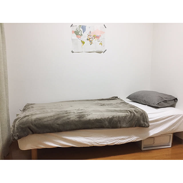 無印良品 あたたかファイバー厚手毛布 ｓ ベージュ ｓ ベージュのレビュー 口コミとして参考になる投稿5枚 Roomclip ルームクリップ