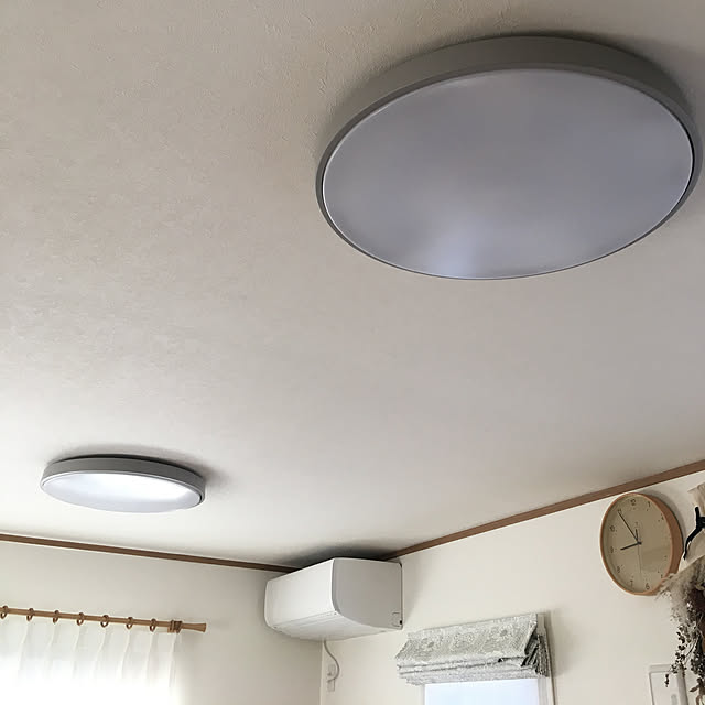 シーリングライト シーリング Ledシーリングライト Led 照明 天井照明 照明器具 薄型 6畳 8畳 ライト リモコン付き 調光 10段階 おしゃれ シンプル 寝室 リビング テレワーク 在宅のレビュー クチコミとして参考になる投稿2枚 Roomclip ルームクリップ