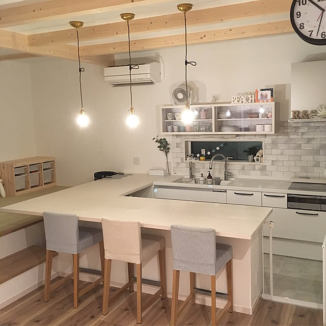 写真付きレビュー 単品 エジソンバルブ 非調光タイプ Led 4w 100v 口金e26 エジソン電球 Led 照明 フィラメントled 電球色 おしゃれ かわいい 裸電球 カフェ風インテリア 照明 レトロ ボール球の通販商品 口コミ情報 Roomclipショッピング