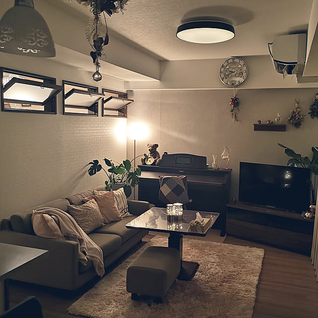 無印良品 ｌｅｄ木製シーリングライト 調光調色機能付 ナチュラル ダークブラウンのレビュー 口コミとして参考になる投稿14枚 Roomclip ルームクリップ