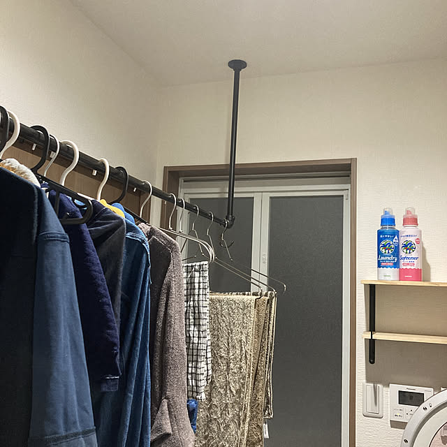 大木製作所 折りたたみバスタオルハンガー 3本セット バスタオルハンガー ステンレス 室内 折りたたみ おしゃれ 花粉 梅雨対策 洗濯物のレビュー クチコミとして参考になる投稿6枚