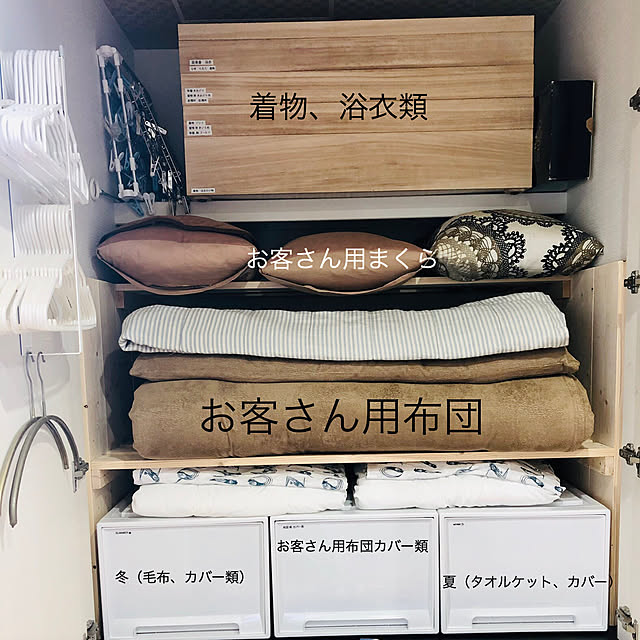 フィッツケース モノ ロングfits 衣装ケース 収納ケース 収納ボックス 収納 ケース 引き出し 引出し 押入れ クローゼット プラスチック 奥行74 幅39 ホワイト 白 おしゃれ 衣類 天馬のレビュー クチコミとして参考になる投稿3枚