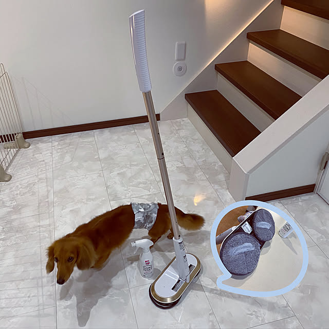 テレビ放送商品 ハウスキーピング 掃除用品 コードレス回転モップクリーナーneo プレミアムセット Tzj Ma817 Wh Ar1851のレビュー クチコミとして参考になる投稿2枚 Roomclip ルームクリップ
