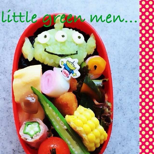 キッチン ディズニー キャラ弁 インテリアではありませんが リトルグリーンメンのインテリア実例 14 01 30 19 57 07 Roomclip ルームクリップ