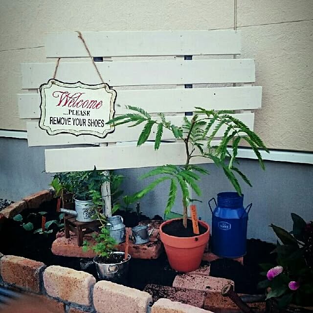 玄関 入り口 Diy すのこ 100均 カインズホーム などのインテリア実例 15 09 13 22 07 00 Roomclip ルームクリップ